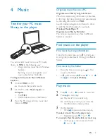 Preview for 8 page of Philips GoGear SA4MIN02 User Manual