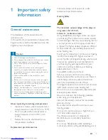 Preview for 5 page of Philips GoGEAR SA4MUS08 User Manual