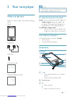 Preview for 9 page of Philips GoGEAR SA4MUS08 User Manual