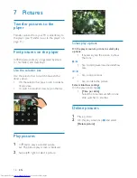 Preview for 18 page of Philips GoGEAR SA4MUS08 User Manual