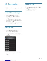 Preview for 23 page of Philips GoGEAR SA4MUS08 User Manual