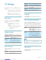 Preview for 25 page of Philips GoGEAR SA4MUS08 User Manual