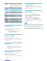 Preview for 26 page of Philips GoGEAR SA4MUS08 User Manual