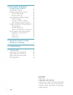 Preview for 4 page of Philips GoGear SA4TP304 User Manual