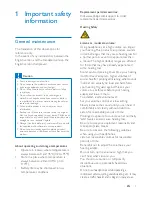 Preview for 5 page of Philips GoGear SA4TP304 User Manual