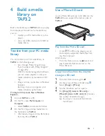 Preview for 11 page of Philips GoGear SA4TP304 User Manual