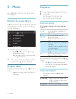 Preview for 12 page of Philips GoGear SA4TP304 User Manual