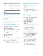 Preview for 13 page of Philips GoGear SA4TP304 User Manual