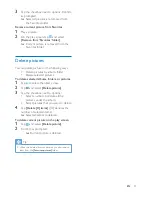 Preview for 17 page of Philips GoGear SA4TP304 User Manual