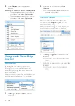 Предварительный просмотр 32 страницы Philips GoGEAR SA4TP404 User Manual