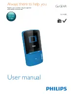 Предварительный просмотр 1 страницы Philips GoGear SA4VBE User Manual