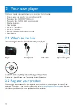 Предварительный просмотр 10 страницы Philips GoGear SA52 Series User Manual