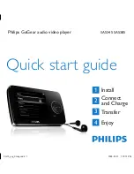 Philips GoGear SA5345 Quick Start Manual preview