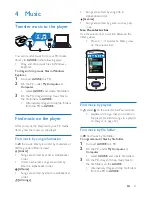 Preview for 13 page of Philips GoGEAR SA5AZU User Manual