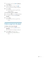 Preview for 15 page of Philips GoGEAR SA5AZU User Manual