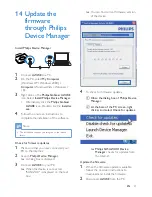 Предварительный просмотр 29 страницы Philips GoGear SA5AZU04 User Manual