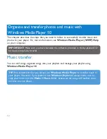 Preview for 17 page of Philips GoGear SA9100 User Manual