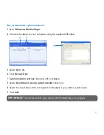 Preview for 22 page of Philips GoGear SA9100 User Manual