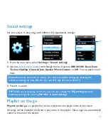 Preview for 36 page of Philips GoGear SA9100 User Manual