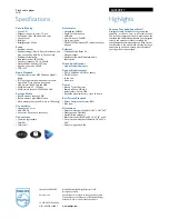 Preview for 2 page of Philips GoGear SA9200 Manual