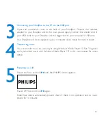 Предварительный просмотр 14 страницы Philips GOGEAR SHOQBOX PSS231 User Manual