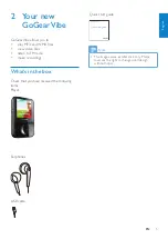 Preview for 6 page of Philips GOGEAR  VIBE SA1VBE16K User Manual