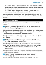 Предварительный просмотр 14 страницы Philips goLITE BLU HF3331 User Manual