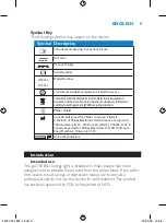 Preview for 9 page of Philips Golite Blu HF3332 User Manual