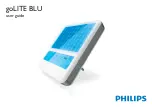 Preview for 1 page of Philips goLITE BLU User Manual