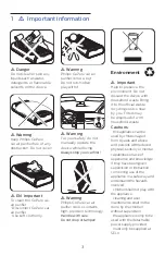 Preview for 3 page of Philips GoPure GP9301 User Manual