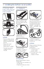 Preview for 5 page of Philips GoPure GP9301 User Manual