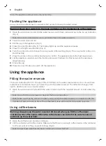 Preview for 8 page of Philips Grind & Brew HD7761/01 Manual