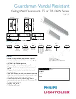 Philips Guardsman Vandal Resistant Specification preview