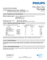 Preview for 1 page of Philips H33 Datasheet