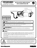 Предварительный просмотр 1 страницы Philips Hadco BUL16-A Installation Instructions