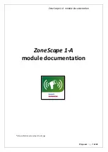 Philips Hadco ZoneScape 1-A Documentation preview