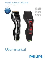 Philips HairClipper HC5440/15 User Manual предпросмотр