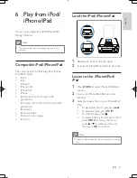 Preview for 17 page of Philips Harmony DCB7005 User Manual