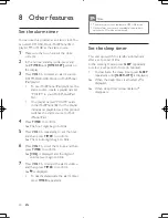 Preview for 20 page of Philips Harmony DCB7005 User Manual