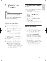 Preview for 21 page of Philips Harmony DCB7005 User Manual