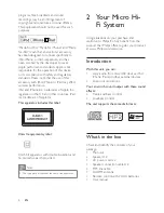 Preview for 6 page of Philips Harmony DCB8000 User Manual