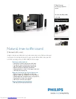 Philips Harmony DCD8000 Brochure preview