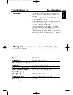 Preview for 9 page of Philips HC 070 User Manual