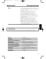 Preview for 27 page of Philips HC 070 User Manual