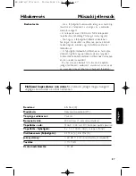 Preview for 87 page of Philips HC 070 User Manual