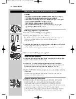 Предварительный просмотр 134 страницы Philips HC 8540 Instructions For Use Manual