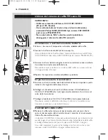 Preview for 46 page of Philips HC 8560 Instructions For Use Manual