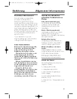 Preview for 19 page of Philips HC130 User Manual