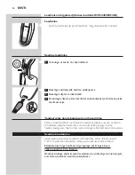 Предварительный просмотр 36 страницы Philips HC3420/83 User Manual