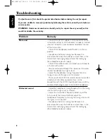 Preview for 8 page of Philips HC350 Manual